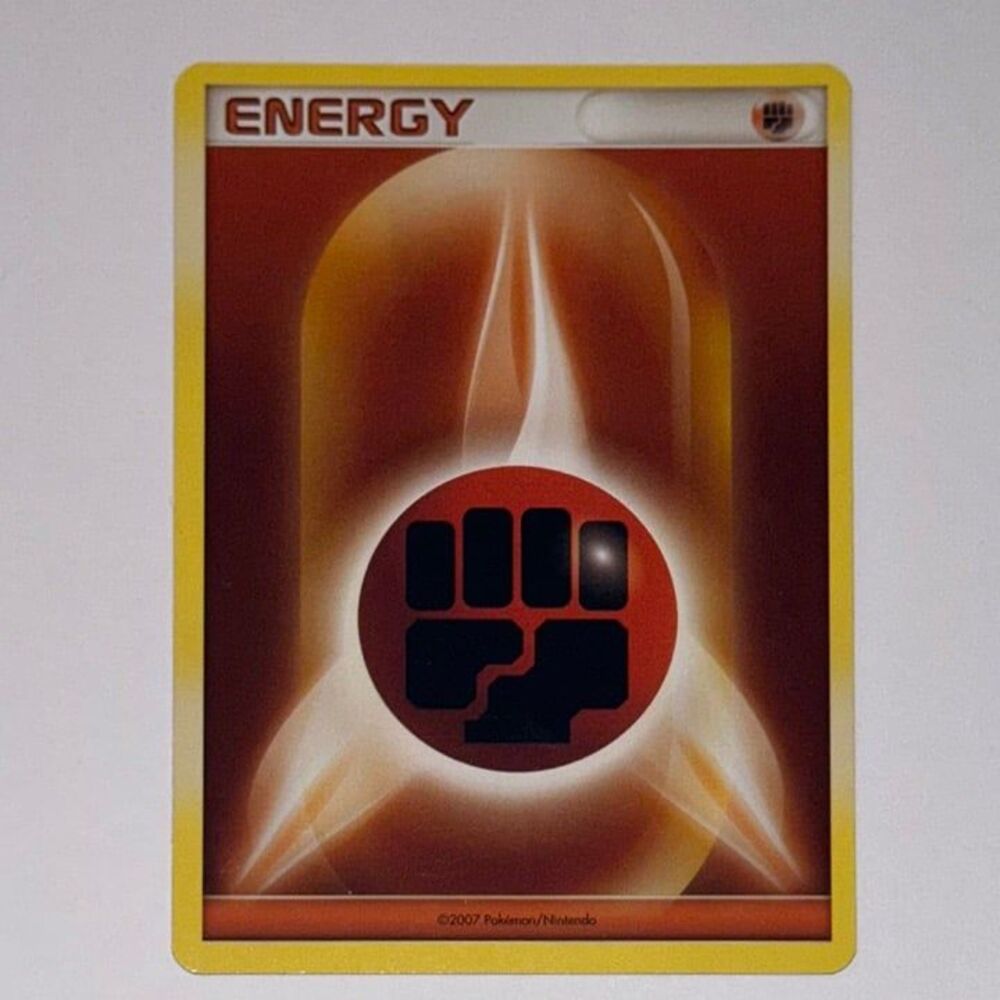 POKEMON CARD: Fighting Energy (2007 Unnumbered)